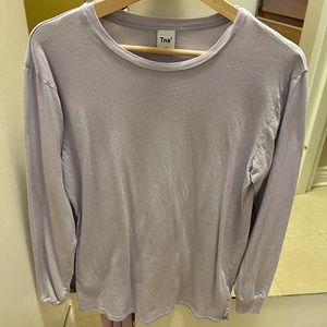 Tna light purple long sleeve